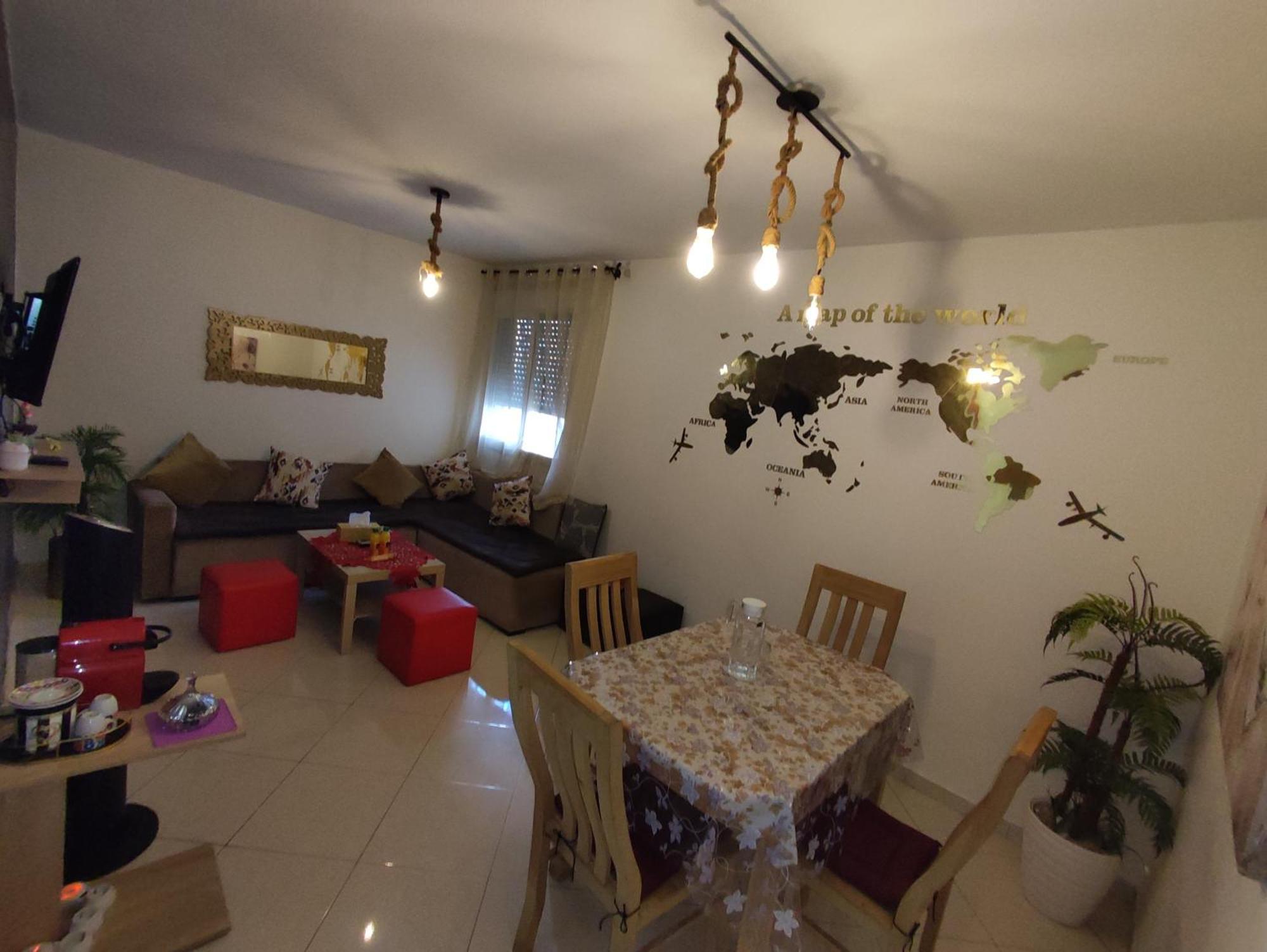 Beautiful Ground-Floor Apartment With Portable Air Conditioning, Parking, And Free Wi-Fi 卡萨布兰卡 外观 照片