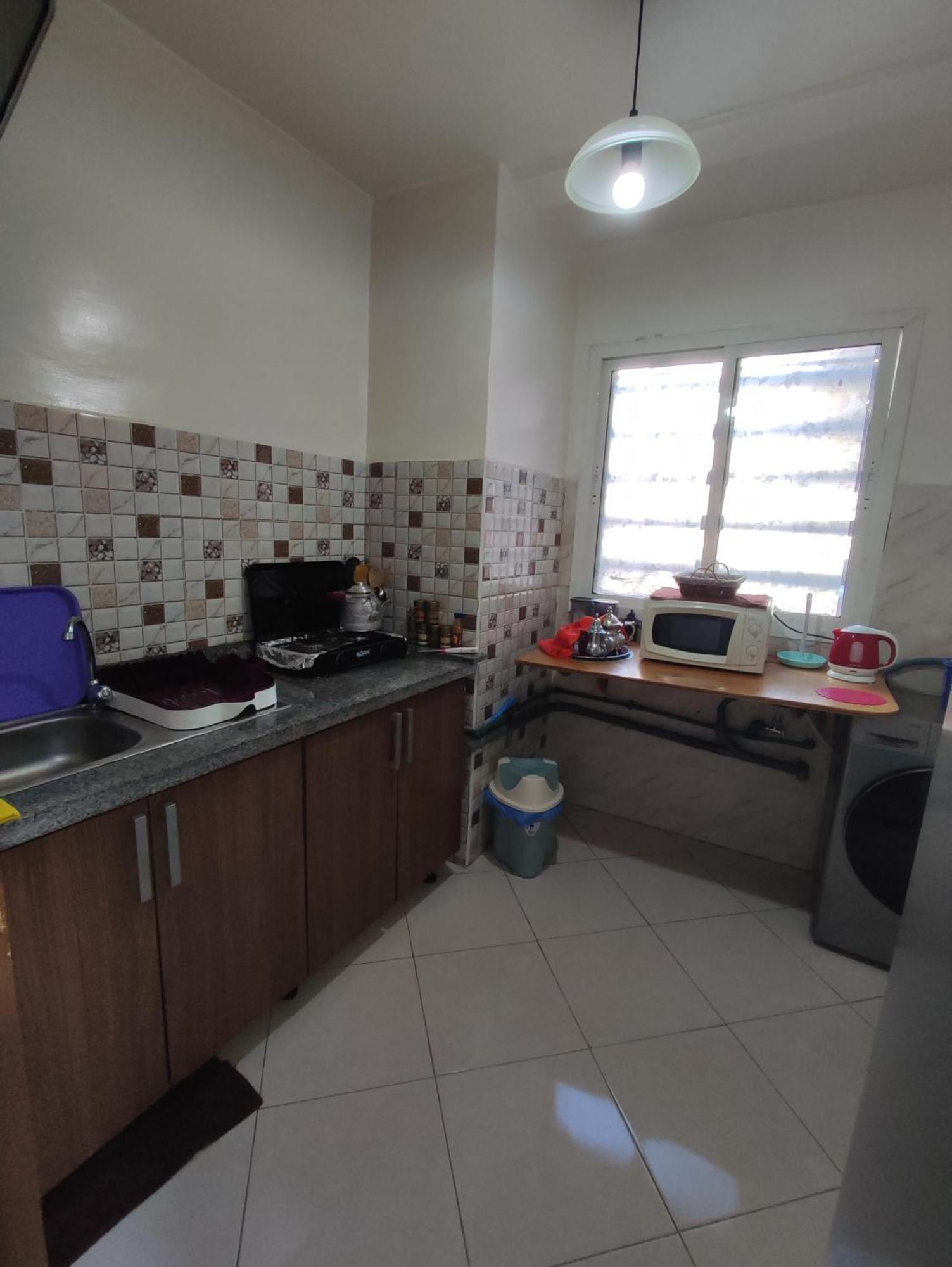 Beautiful Ground-Floor Apartment With Portable Air Conditioning, Parking, And Free Wi-Fi 卡萨布兰卡 外观 照片